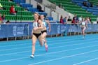 Gemma Nicol winning the 400 metres at the Scottish Championships, Scotstoun  Stadium, Glasgow.